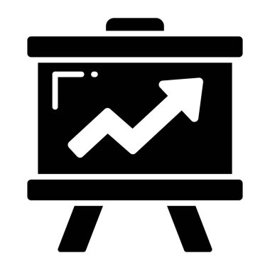 Data report vector icon modern design isolated on white background