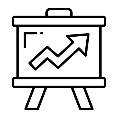 Data report vector icon modern design isolated on white background