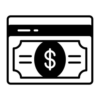 Money vector icon in trendy style ready to use