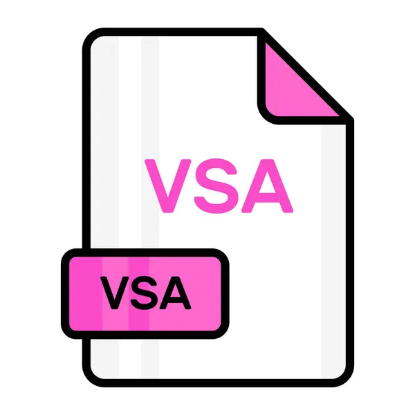 Дивовижний Векторний Образ Файлу Vsa Редагований Дизайн — стоковий вектор