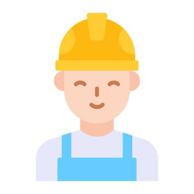 İnanılmaz bir mühendis, profesyonel işçi vektörü.,