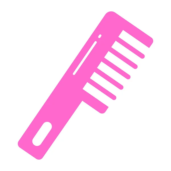 Вектор Розчісування Волосся Модному Стилі Преміум Значок — стоковий вектор