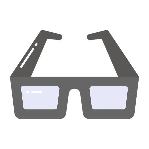 Gözlüklerin Düzenlenebilir Biçiminde Tasarım Vektörü Premium Simgesi — Stok Vektör
