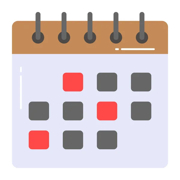 Diseño Creativo Calendario Estilo Diferente Vector Premium — Vector de stock