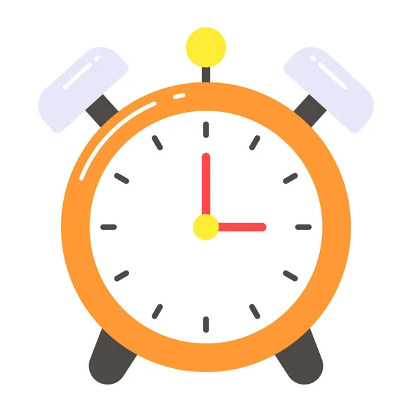 Incrível Design Vetorial Despertador Estilo Moderno Toque Relógio — Vetor de Stock