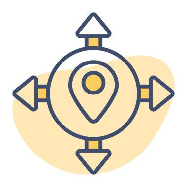 Moda biçimi ve premium simgesi yönünün modern vektörü