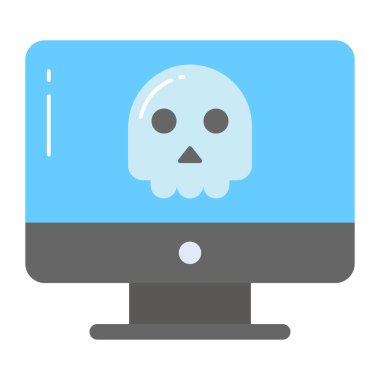 Bilgisayar hack vektör tasarımı modern biçim, premium simge