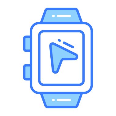 İçerideki gezinme iğnesi akıllı izleme vektörünü gösterir