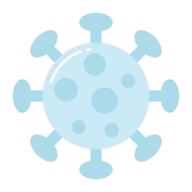 Viral Coronavirus vektör tasarımı trend tarzı, bulaşıcı hastalıklar