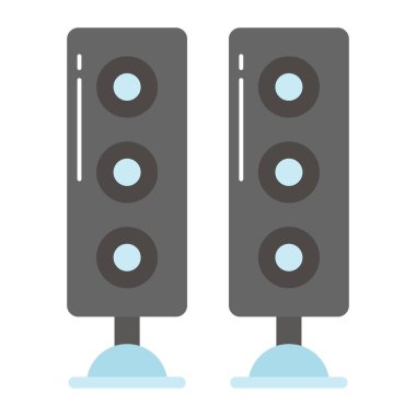 Woofers vektör tasarımı modern biçim, premium simgesi