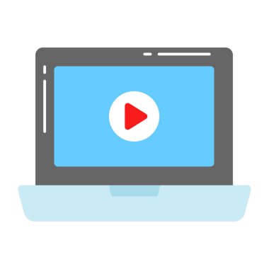 Dizüstü bilgisayarın düzenlenebilir vektör tasarımı, elektronik aygıt