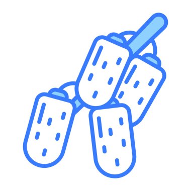 Modern tarzda tarihlerin iyi tasarlanmış vektörü, Arapça kuru meyve