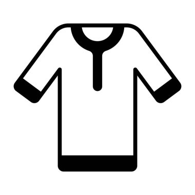 Tuniğin modern tarzdaki yaratıcı tasarım vektörü, kültürel kıyafetlerin modaya uygun simgesi