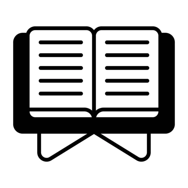 Kutsal Kuran Vektör Tasarımı Slam Kitabının Modern Simgesi — Stok Vektör