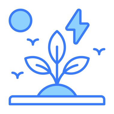 Moda tarzında Gaia 'nın güzel tasarım simgesi, dünya vektörünü, dünya ikonu tasarımı