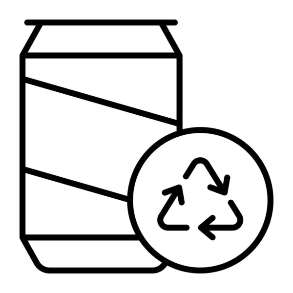 Moderne Vecteur Artisanal Recyclage Icône Concept Écologique Dans Style Premium — Image vectorielle