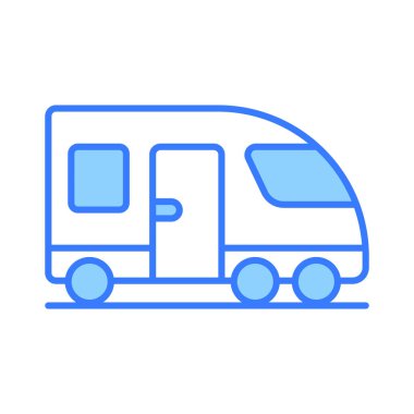 Hızlı trenin modern tarzda düzenlenebilir bir vektörü, premium simge tasarımı