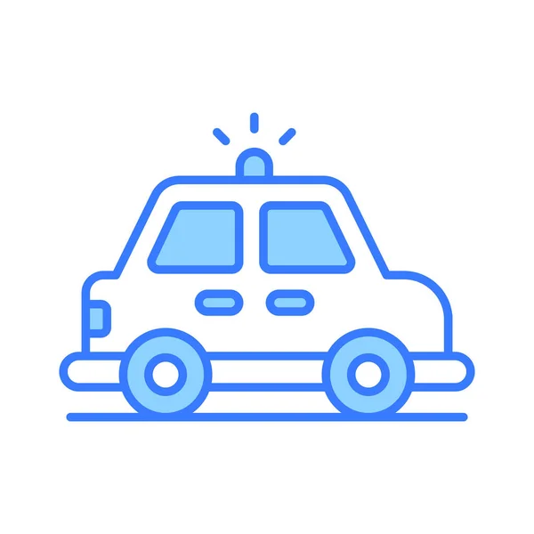 时尚风格的出租车图标 本地交通汽车 — 图库矢量图片