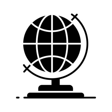 Bu güzel dizayn edilmiş dünya ikonunu düzenlenebilir biçiminde indir, vektörü kullanması kolay