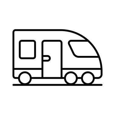 Hızlı trenin modern tarzda düzenlenebilir bir vektörü, premium simge tasarımı