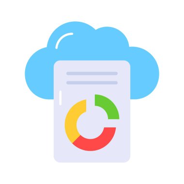 Modern tarzda inanılmaz bir bulut ikonu, bizim için kolay.