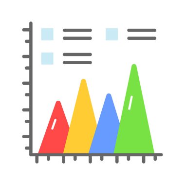 Bu şaşırtıcı dağ çizelgesi vektör tasarımını modada, düzenlenebilir simgede işaretleyin