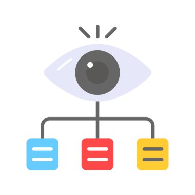 Bu güzel tasarlanmış ağ izleme vektörünü modern tarzda indir