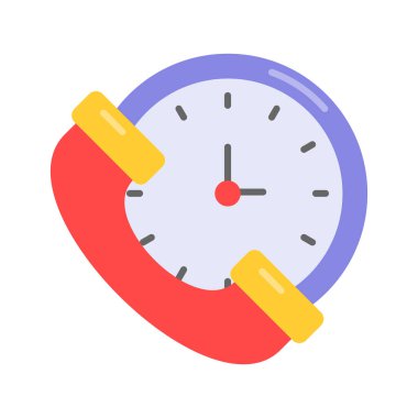 Çağrı zamanının bu yaratıcı tasarım simgesini modern tarzda indir, kullanması kolay simge