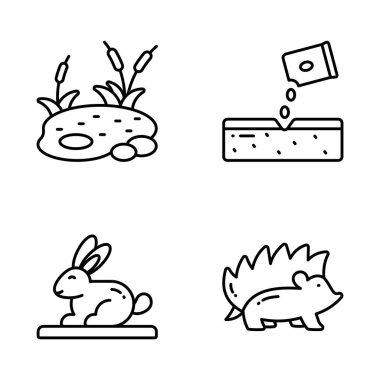 Bu güzel tasarlanmış bahar vektörlerini, çiftçiliği, bahçıvanlığı ve tarım simgelerini kontrol edin