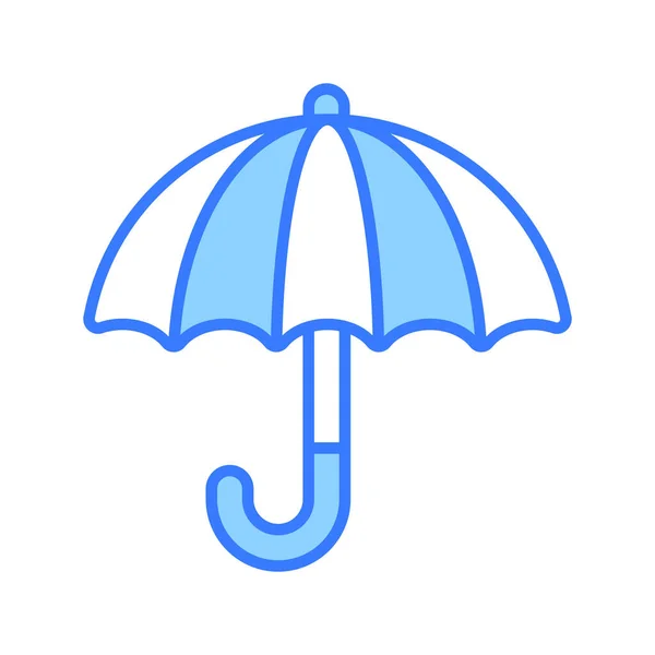 Compruebe Este Icono Diseño Creativo Paraguas Estilo Editable Listo Para — Archivo Imágenes Vectoriales