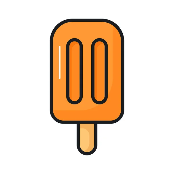 Ice Pop Ikon Modern Stílusban Használatra Kész Letölthető Jégkrém Vektor — Stock Vector