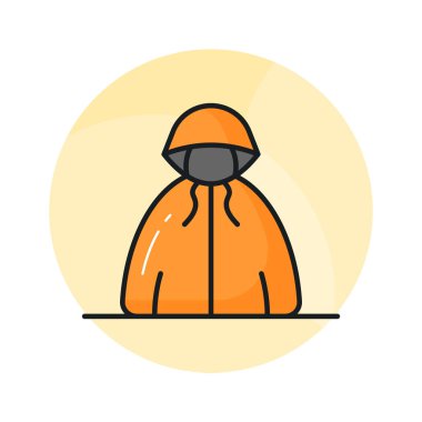 Bu inanılmaz yağmurluk vektörünü modern tarzda kontrol edin, kullanımı ve indirmesi kolay