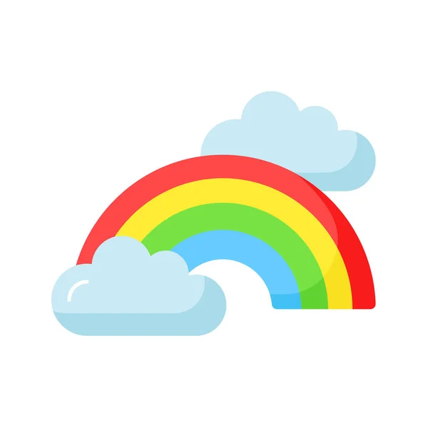 Beautifully Designed Icon Rainbow Editable Style Premium Icon — Stock Vector