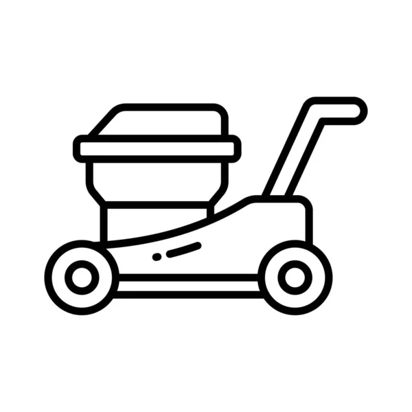 Check Beautifully Designed Vector Lawnmower Trendy Style — Stock Vector