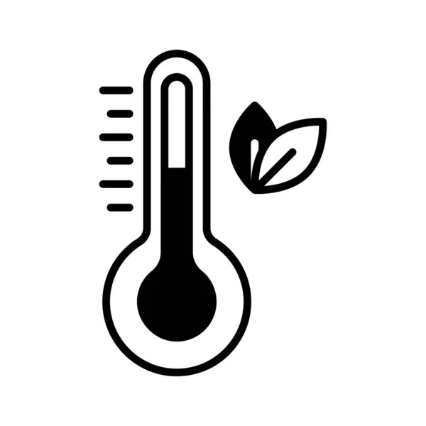 Zkontrolujte Tento Krásně Navržený Vektor Ekologické Teploty Moderním Stylu — Stockový vektor