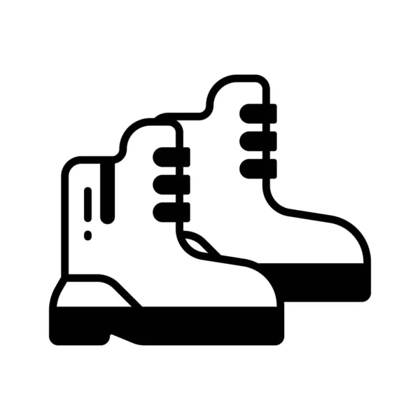 現代的なスタイルで雨のブーツのこのプレミアムアイコンをダウンロード ベクトルを使用するのは簡単 — ストックベクタ