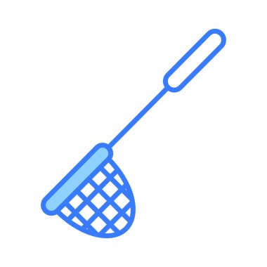 Modern tarzda beyaz arkaplanda izole edilmiş bir bilardo ağı simgesi