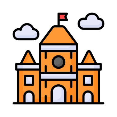 Bu özenle hazırlanmış ottawa, Kanada Parlamento Tepesi ikonuna tutun.