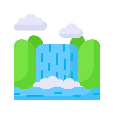 Niagara 'nın inanılmaz bir simgesi modern tarzda düşüyor, kullanması kolay.