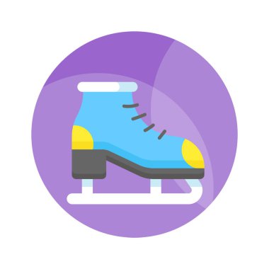 Modern tarzda düzenlenebilir buz pateni ayakkabısı, kar kayağı botu.