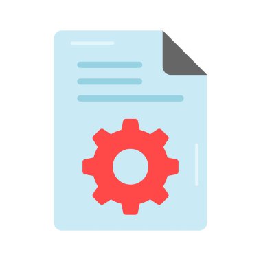 İçerik yönetiminin konsept simgesini modern tarzda gösteren bir aygıt