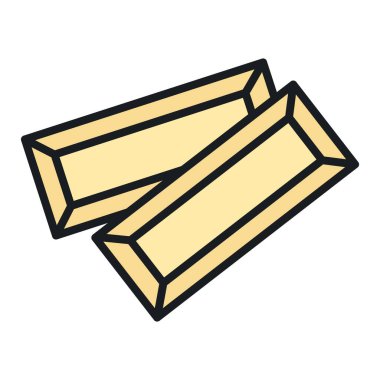 Beyaz çikolatalı çikolata tasarımı, beyaz arka planda izole edilmiş, tatlı organik kakao yiyecekler.