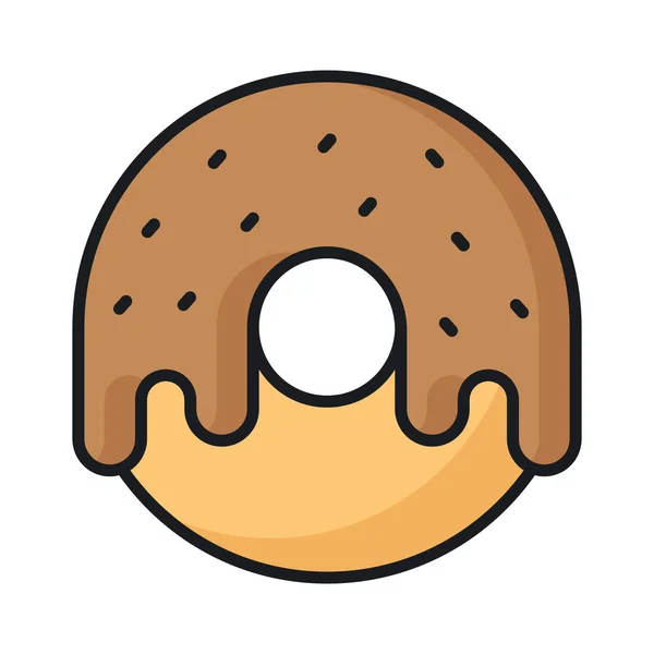 Coloque Mãos Ícone Gotejamento Donut Estilo Moderno Vetor Editável —  Vetores de Stock
