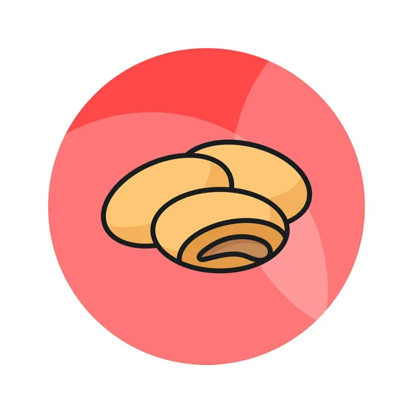 Αποκτήστε Στα Χέρια Σας Αυτό Όμορφα Σχεδιασμένο Εικονίδιο Των Cookies — Διανυσματικό Αρχείο
