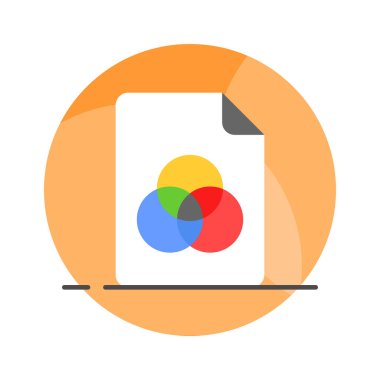 Bu dikkatlice hazırlanmış renk dosya vektörünü moda biçiminde kontrol et