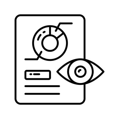 Beyaz arkaplanda izole edilmiş bu güzel tasarlanmış veri izleme vektörünü kontrol et