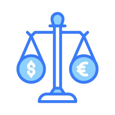 Dengeleme ölçeğine sahip para birimi, para dengesinin moda simgesi