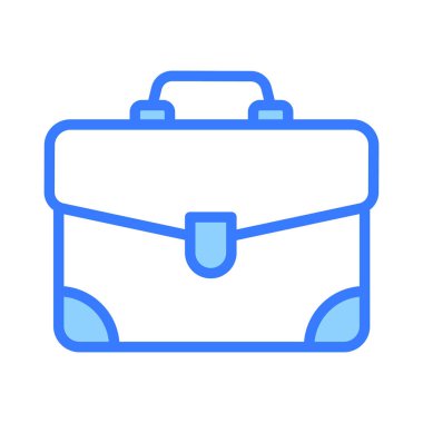 İş portföyü vektör tasarımı, düzenlenebilir tarzda inanılmaz bir iş çantası simgesi