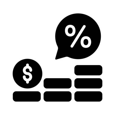 Beyaz arkaplanda izole edilmiş bu iyi tasarlanmış ilgi oranı simgesini kontrol et