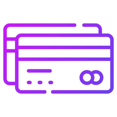 Modern tarzda ATM kart vektör tasarımı, çevrimiçi ödemeler için kart ve nakit çekilmesi